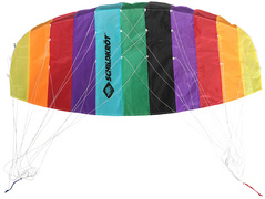SCHILDKRÖT stuurbare vlieger Dual Line Sport Kite, 1600 × 650 mm, 2× 25 m lijn