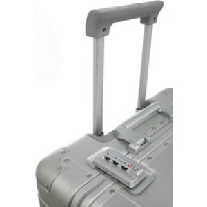 ALUMAXX Business Overnighttrolley met aluminium koffer, grijs