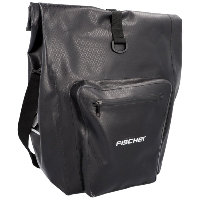 FISCHER sac porte-bagages Tour, noir, étanche, 30 litres