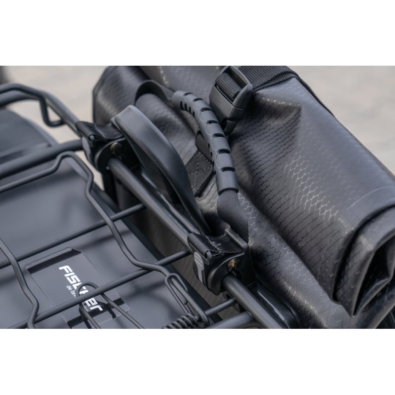 FISCHER sac porte-bagages Tour, noir, étanche, 30 litres