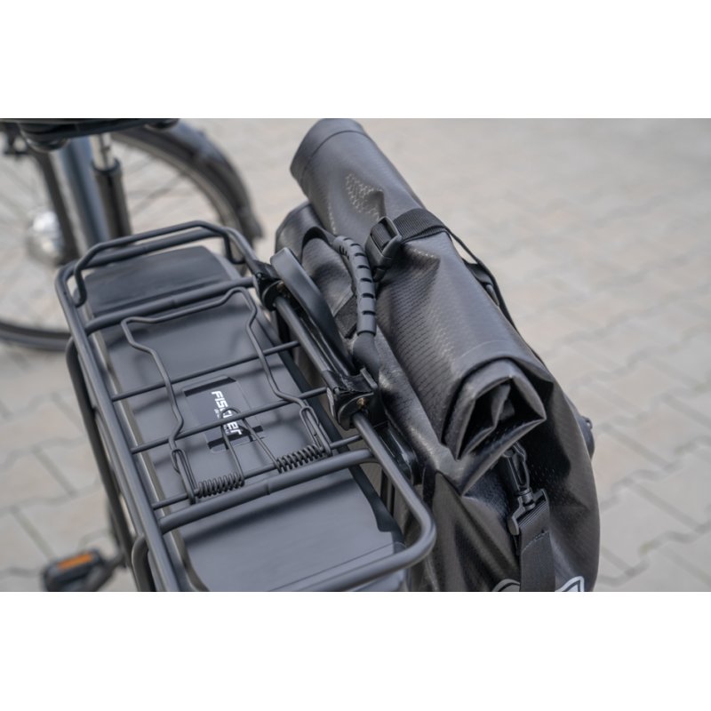 FISCHER sac porte-bagages Tour, noir, étanche, 30 litres