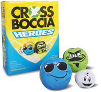 SCHILDKRÖT Crossboccia ballenset Mexican & Dude, 80 mm, 2×3 ballen + doelbal