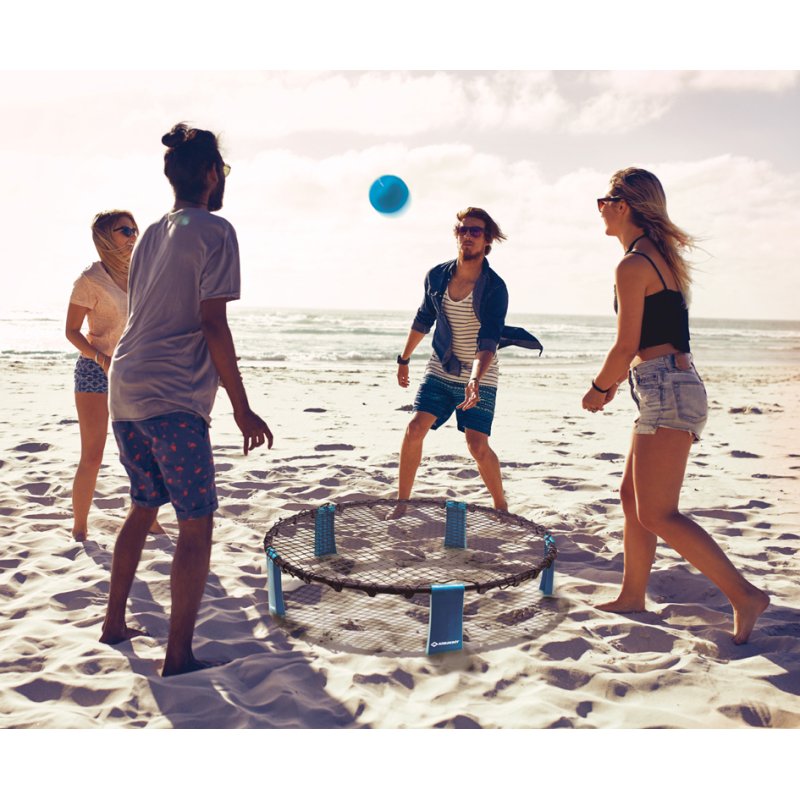 SCHILDKRÖT Fun-Sport roundnet set, compleet, Ø 900 mm, 3 ballen