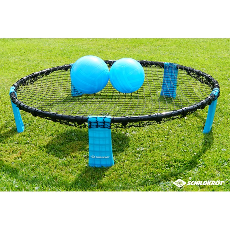 SCHILDKRÖT Fun-Sport roundnet set, compleet, Ø 900 mm, 3 ballen