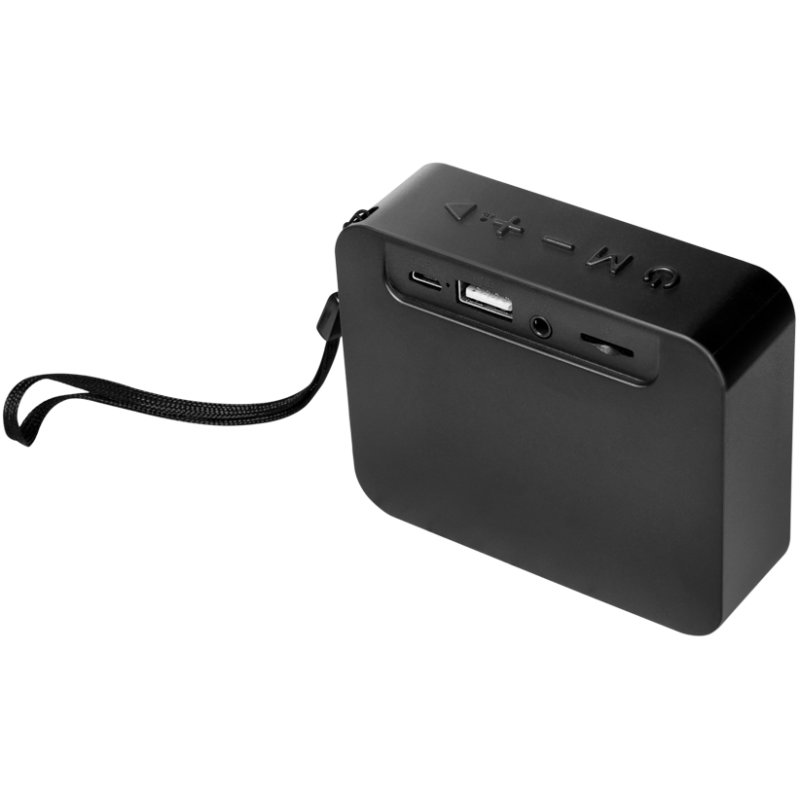 LogiLink Bluetooth speaker V5.0, with strap, black