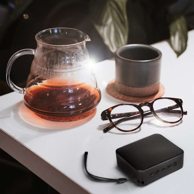 LogiLink Bluetooth speaker V5.0, with strap, black