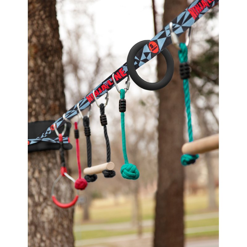 SCHILDKRÖT Ninja Line starter set, 9 m, 50 mm wide, max 113 kg