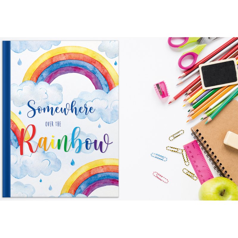 RNK Verlag notebook Kladde, A4, blank, 96 sheets