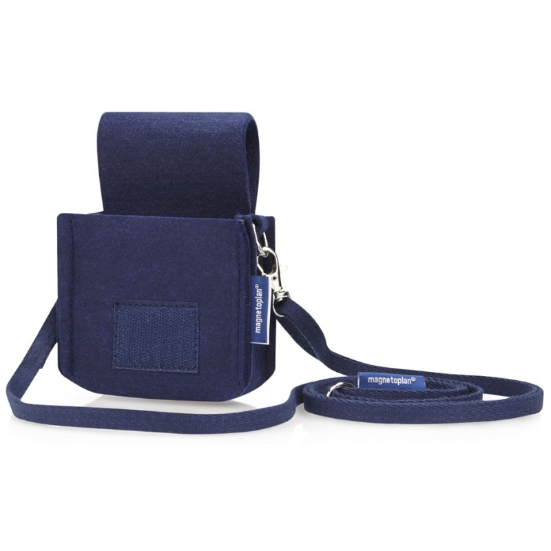 magnetoplan marker bag ecoAware, empty, 100% recycled polyester, 110×70×150 mm
