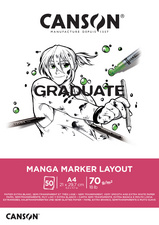 CANSON tekenblok Manga Marker Layout, A3, 50 vel, 70 g/m²