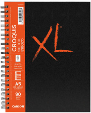 CANSON schetsboek XL Book Sketch A4, hardcover, 100 vel, 90 g/m²