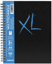CANSON schetsboek XL Mixed Media A4, hardcover, 60 vel, 160 g/m²
