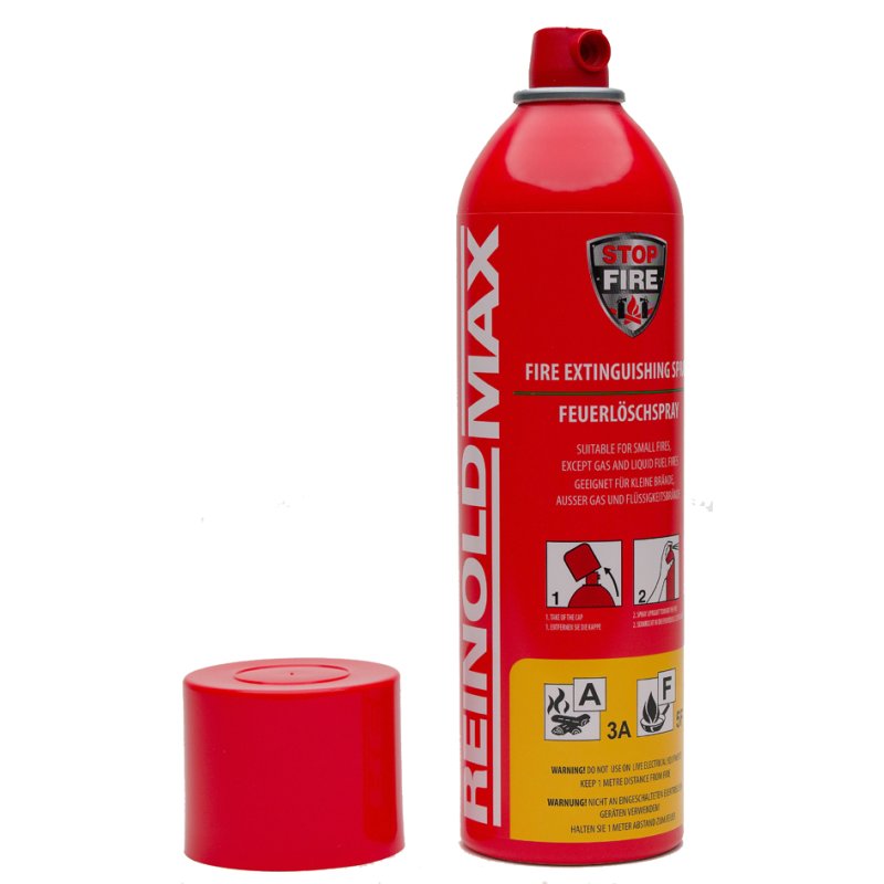 IWH REINOLD MAX fire extinguisher spray STOP FIRE, fluorine-free, 500 ml