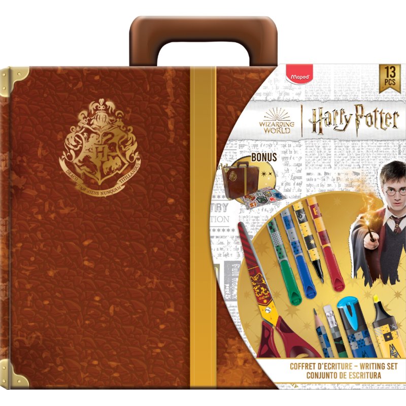Maped Harry Potter drawing set, 13 pieces, in case