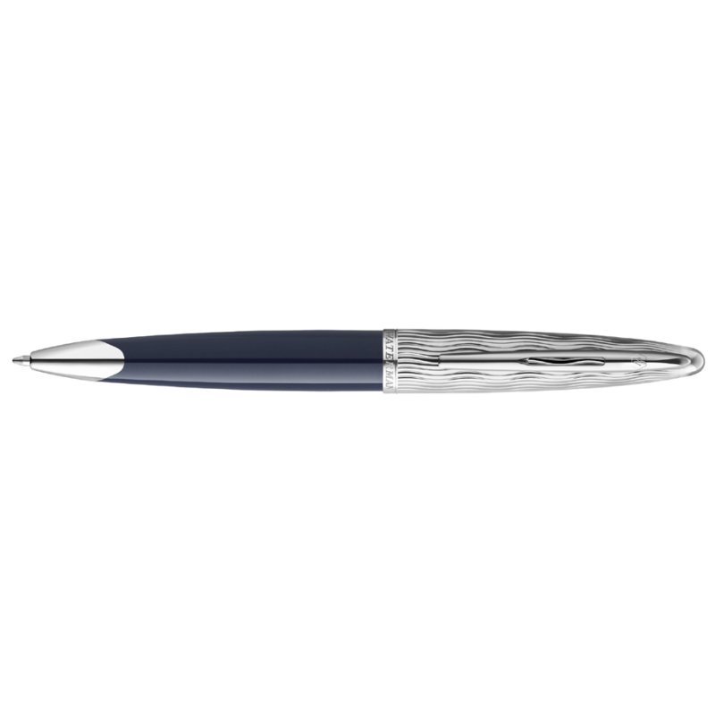 WATERMAN Carène L'Essence du Bleu ballpoint pen, blue, palladium coating