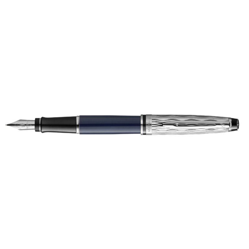 WATERMAN stylo plume Expert L'Essence du Bleu, bleu, pointe M, édition spéciale