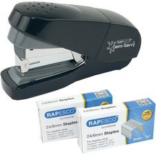 RAPESCO nietmachine ECO Less Effort, zwart, 35 vel, antibacterieel