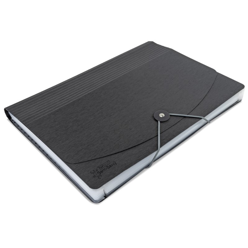 RAPESCO chemise de documents A4, 13 compartiments, noir