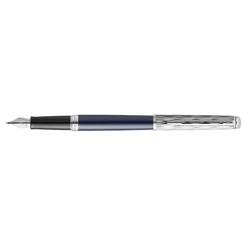 WATERMAN stylo plume Hémisphère L'Essence du Bleu, bleu, pointe F, palladium
