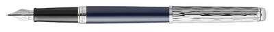 WATERMAN vulpen Hémisphère L'Essence du Bleu, blauw, punt M, geschenkdoos