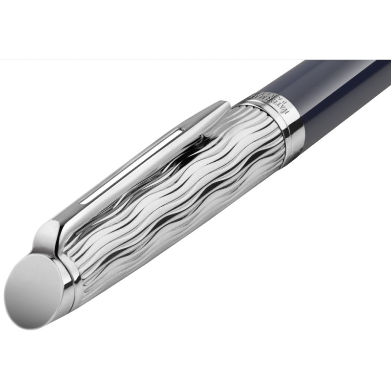 WATERMAN stylo plume Hémisphère L'Essence du Bleu, bleu, pointe F, palladium