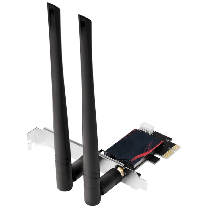 LogiLink Carte PCI-Express, WiFi 6E & Bluetooth 5.2, Intel AX200