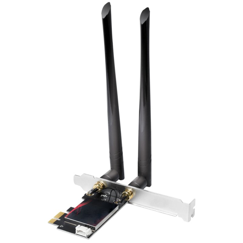 LogiLink Carte PCI-Express, WiFi 6E & Bluetooth 5.2, Intel AX200