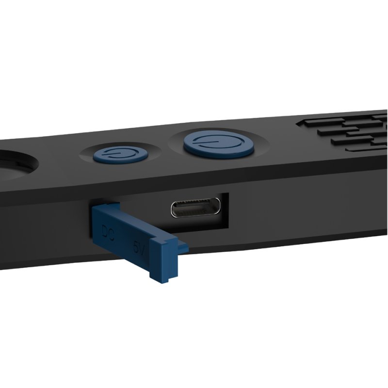 ANSMANN Lampe de travail LED WL390R, noir/bleu, 385 lumens, rechargeable