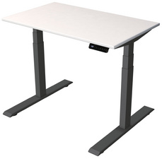kerkmann zit-sta-bureau Smart Office, elektrische hoogteverstelling, antraciet, 100×60 cm