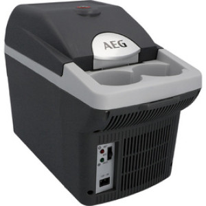 AEG koelbox 6 liter, warmhoudfunctie, 12V auto-aansluiting, zwart
