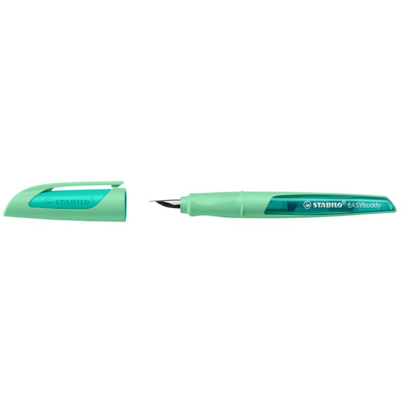 STABILO stylo-plume EASYbuddy M, droitier, vert menthe