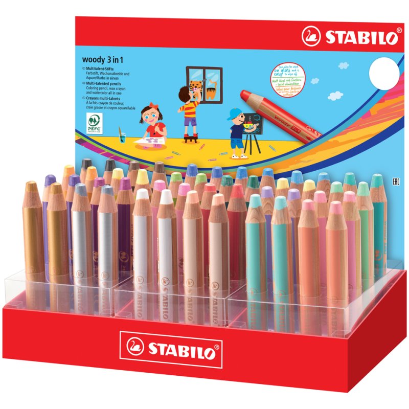 STABILO Multitalents round, 48 pieces, 24 colours
