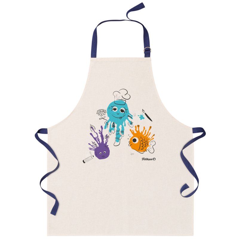 Pelikan tablier enfant multifonctionnel, 100% coton, certifié Öko-Tex