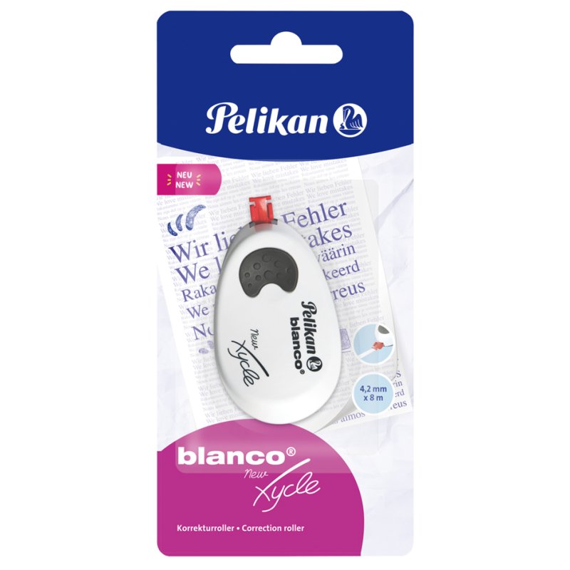 Pelikan correcteur Xycle, blanc, 4,2 mm × 8 m