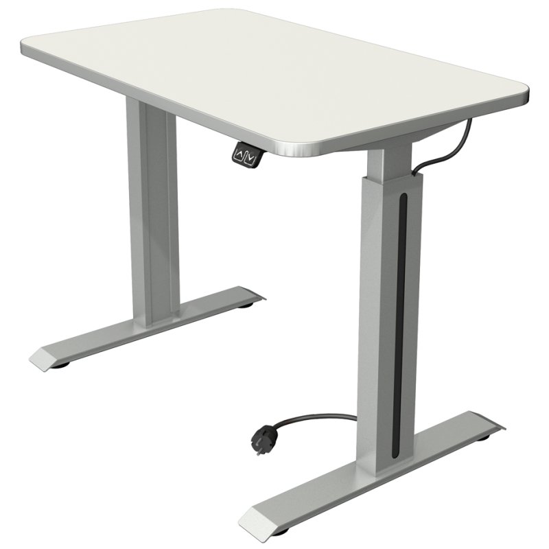 Kerkmann bureau assis-debout Move 1 Style, réglable électriquement, gris clair, 160×80 cm