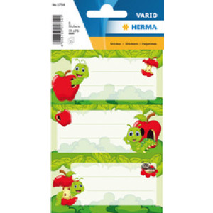 HERMA gezichtsstickers bloem, zelfklevend, 76 × 35 mm, 9 stuks