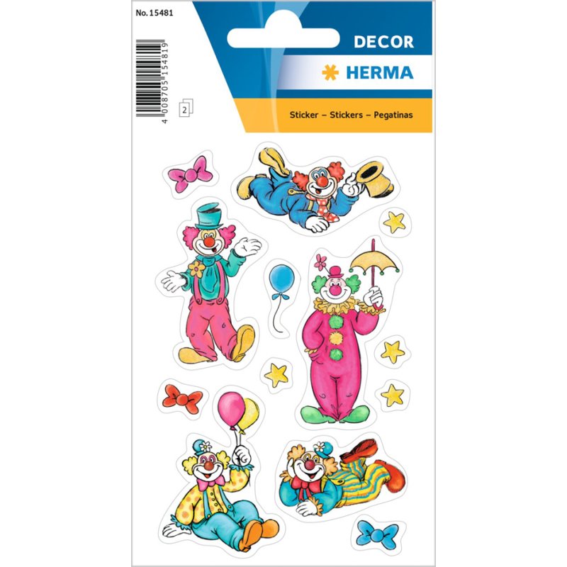 HERMA feuilles d'étiquettes Piloot, mat, permanent, 3 feuilles à 11 stickers