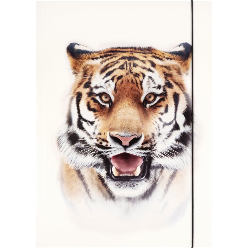 folia tekenmap BASIC Roaring Tiger, A3, karton, 400 g/m²