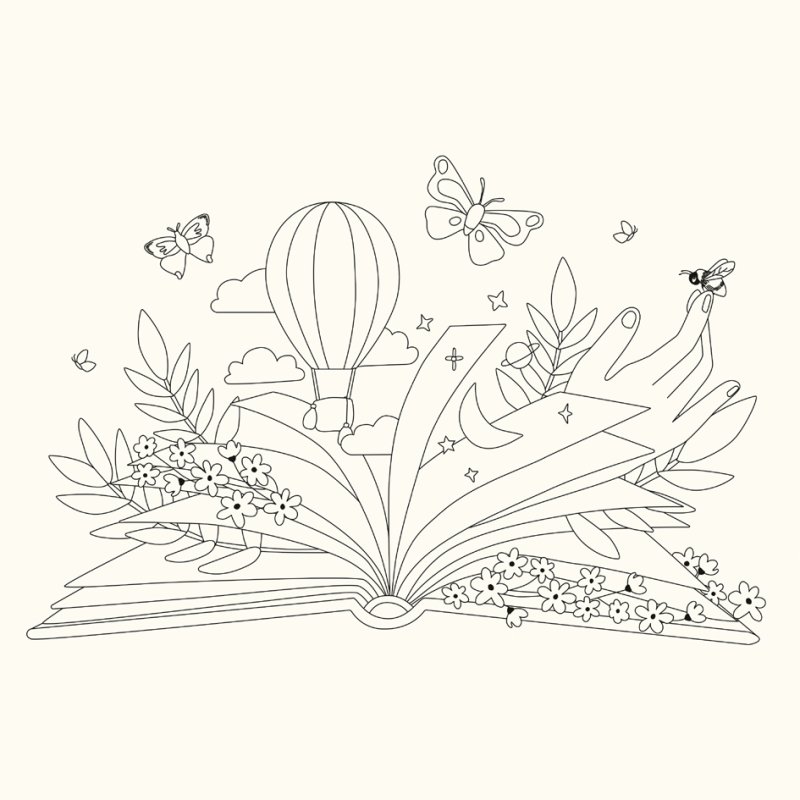 folia Livre de coloriage Me Time, 23×23 cm, 20 feuilles