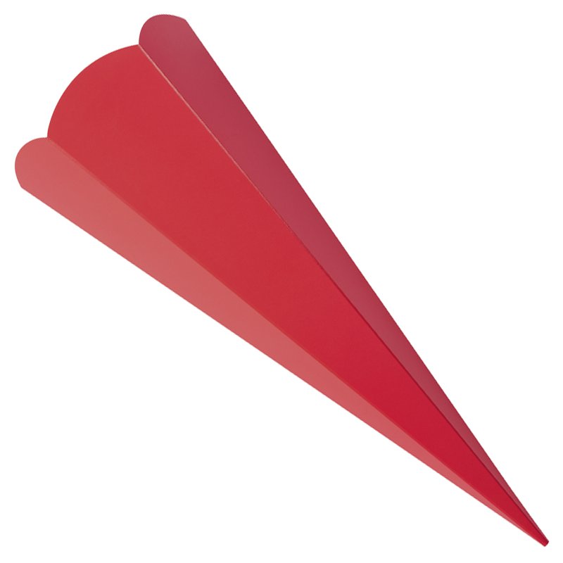 folia schoolcone zescant, donkerblauw, 680 mm, 5 stuks