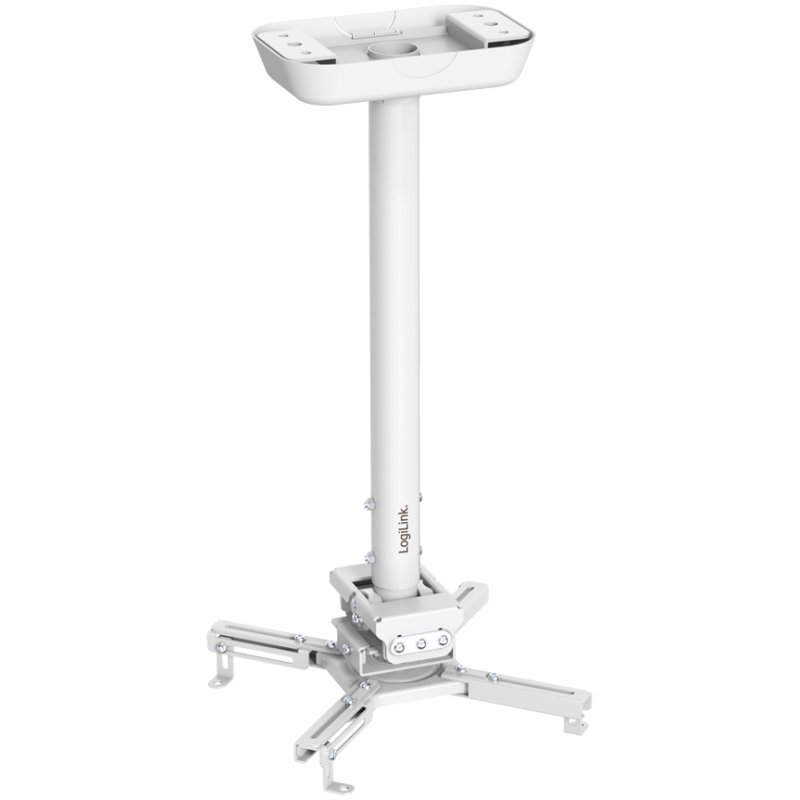 LogiLink projector ceiling mount, white