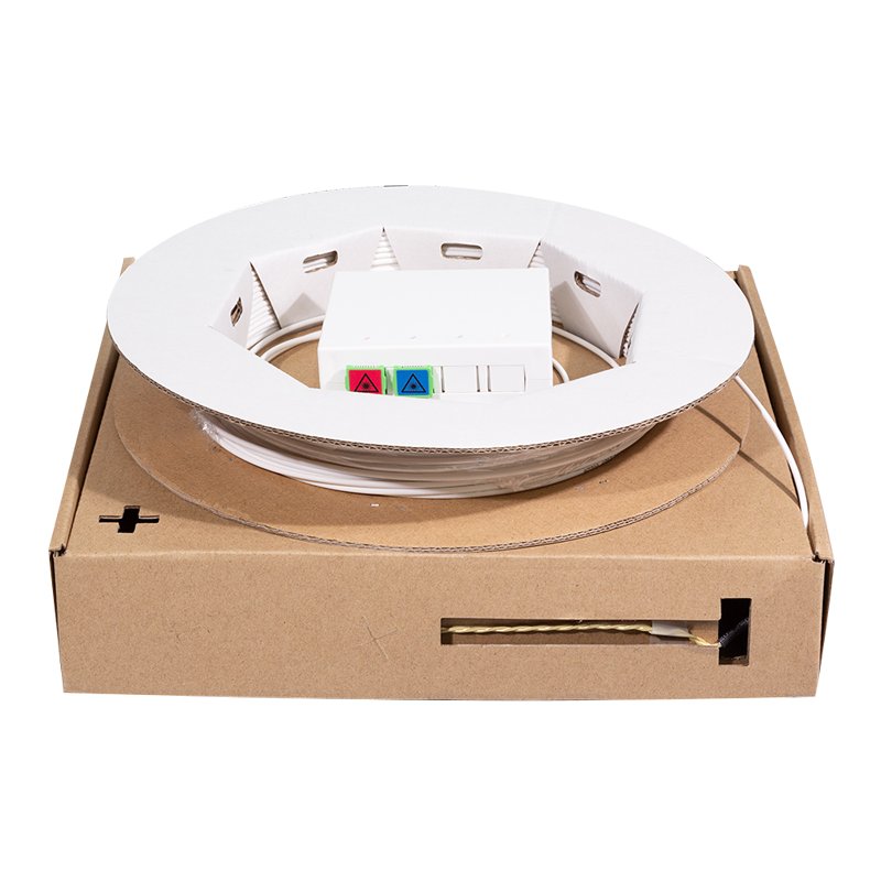 LogiLink Professional FTTH kit de connexion, 2x SC/APC, blanc, câble 30 m