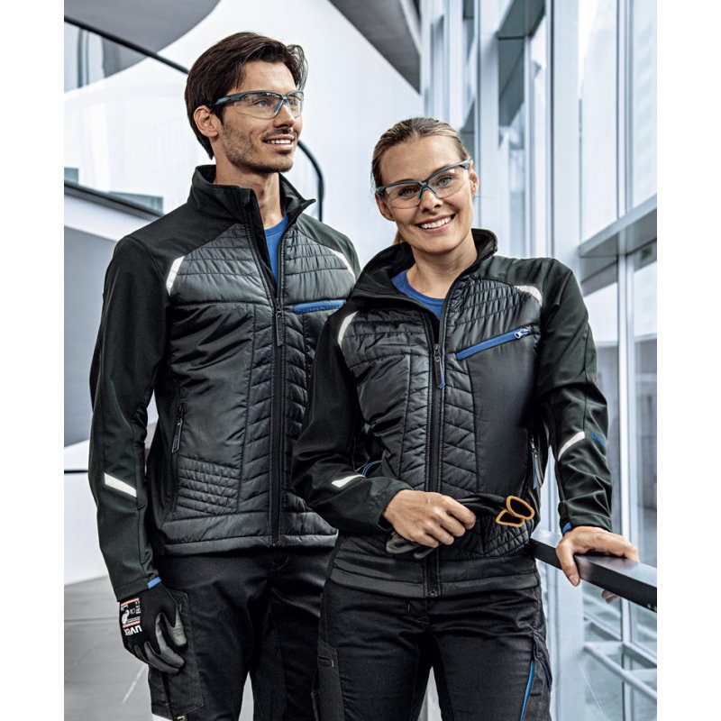 uvex suXXeed safety glasses, clear lenses, anthracite/blue, supravision excellence