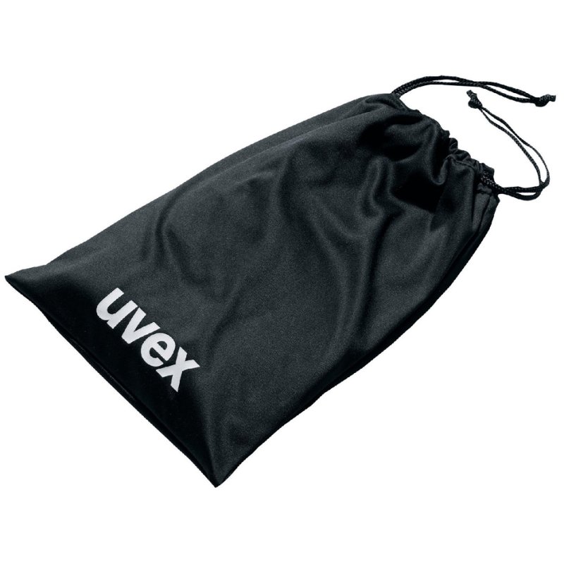 uvex étui microfibre pour lunettes de sécurité, noir