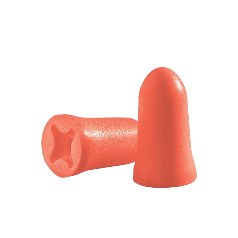 uvex bouchons auriculaires jetables com4-fit, orange, taille S, 300 paires