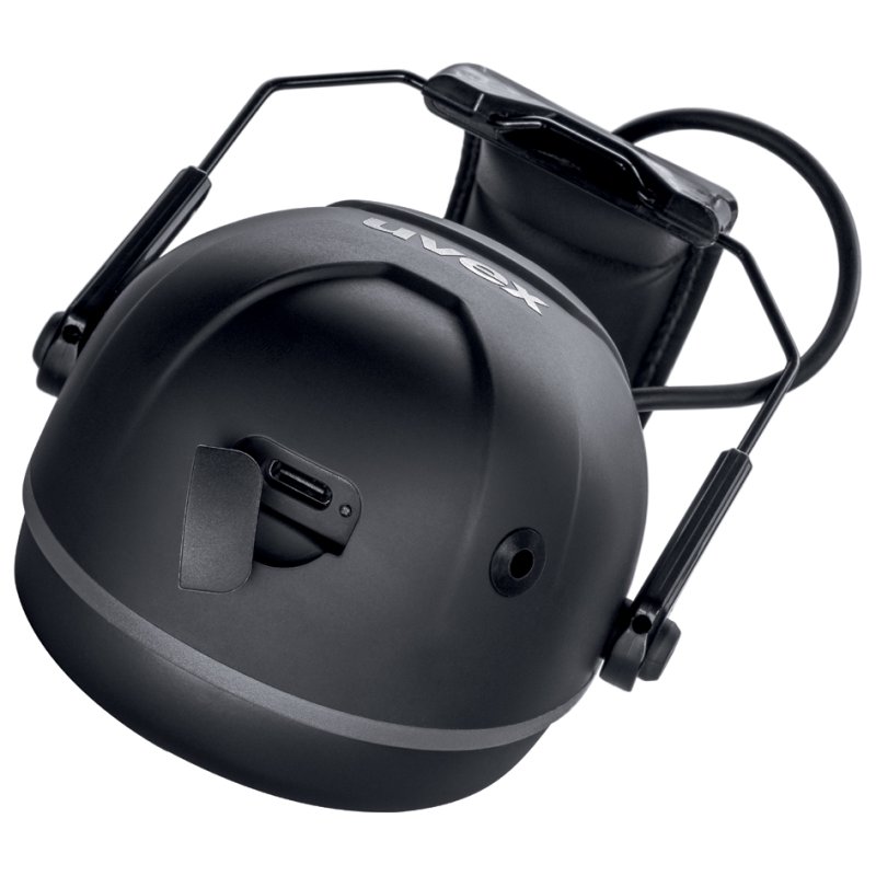 uvex protection auditive aXess one, Bluetooth, noir, SNR 31 dB