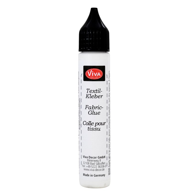 Viva Decor textiellijm, transparant, 28 ml