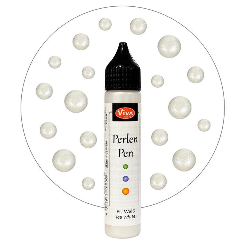 Viva Decor stylo à perles, rose nacré, 28 ml