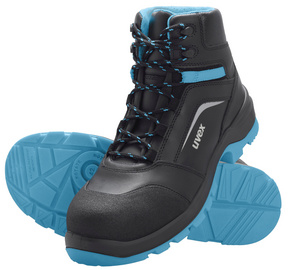 uvex 2 xenova veiligheidslaarzen S3, zwart/blauw, maat 40