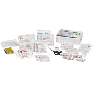 FIRST AID ONLY EHBO-verbanddoos C volgens NEN 13157, wit, kunststof, 257×170×81 mm